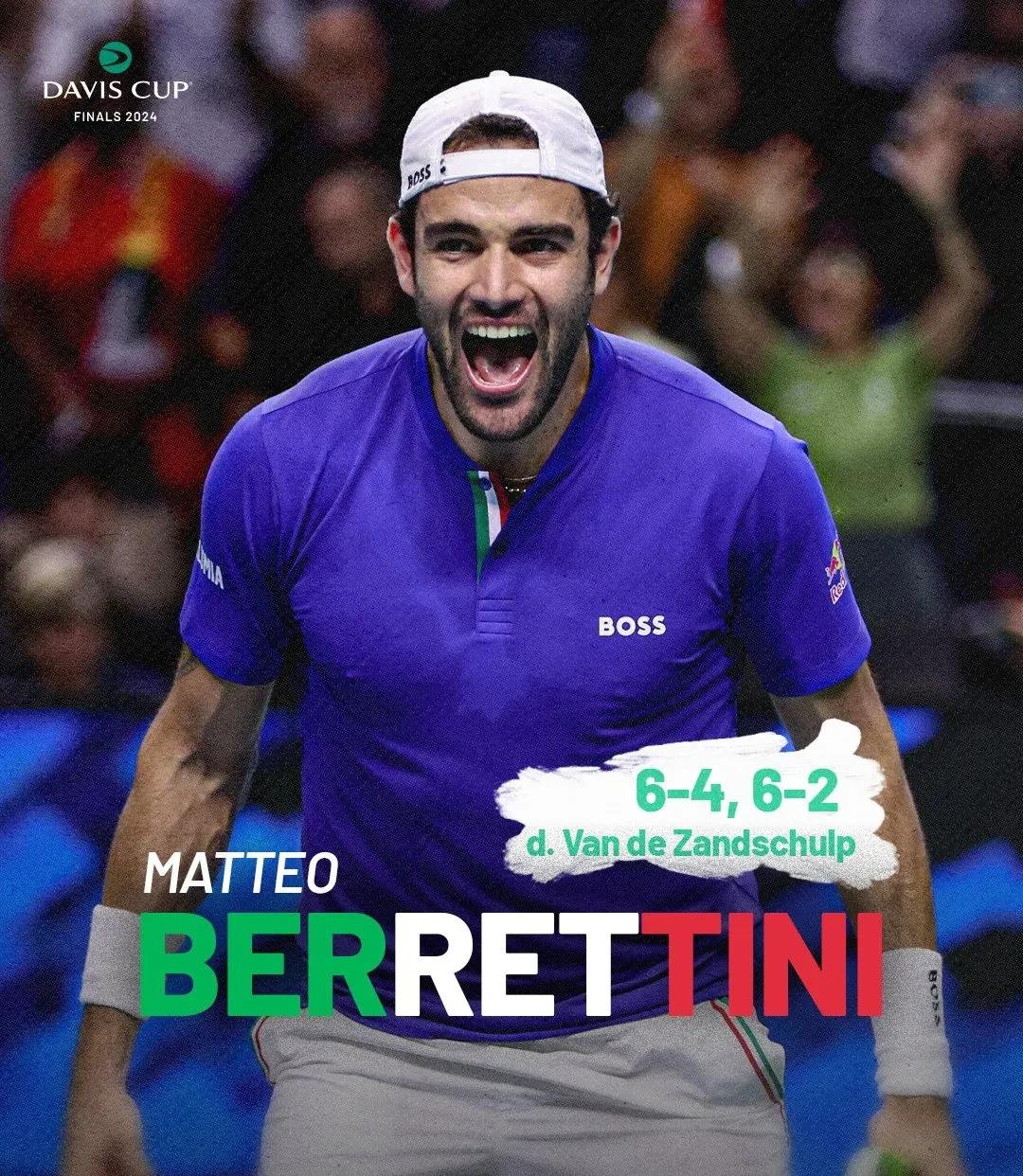 戴维斯杯碾压年终总决赛,辛纳扛起全队 戴维斯杯碾压年终总决赛,辛纳扛起全队